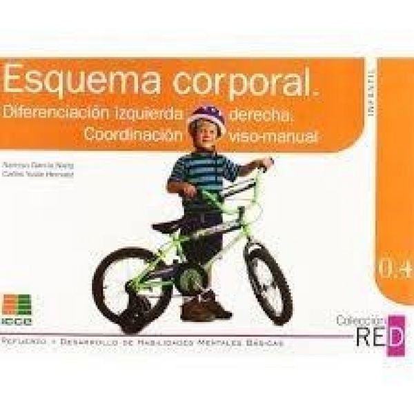Produktbild: Esquema corporal, diferenciaci&oacute;n izquierda-derecha, coordinaci&oacute;n viso-manual, 04 RED