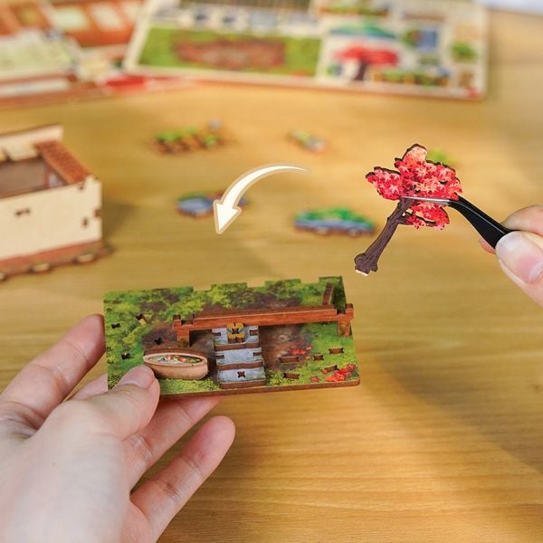 Produktbild: Mini Book Nook DIY Zen Garten