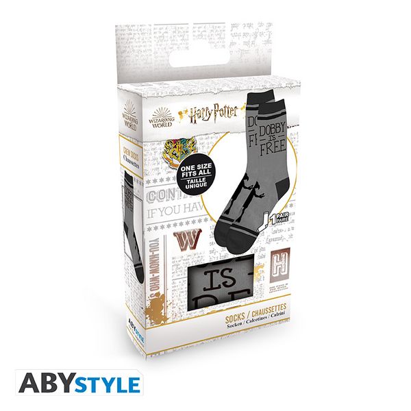Produktbild: HARRY POTTER - Socks - Black & Grey - Dobby