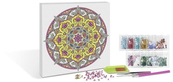Produktbild: URSUS Diamond Painting Mandala Set 3