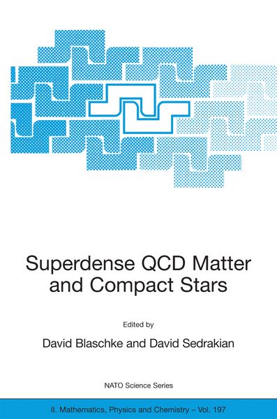 Produktbild: Superdense QCD Matter and Compact Stars