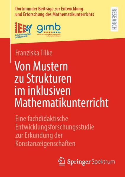 Produktbild: Von Mustern zu Strukturen im inklusiven Mathematikunterricht