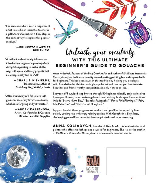 Gouache in 4 Easy Steps
