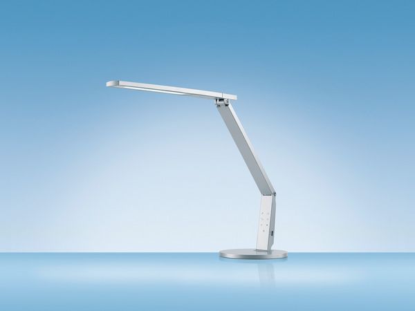 Produktbild: HANSA Tischleuchte LED Vario Plus, silber