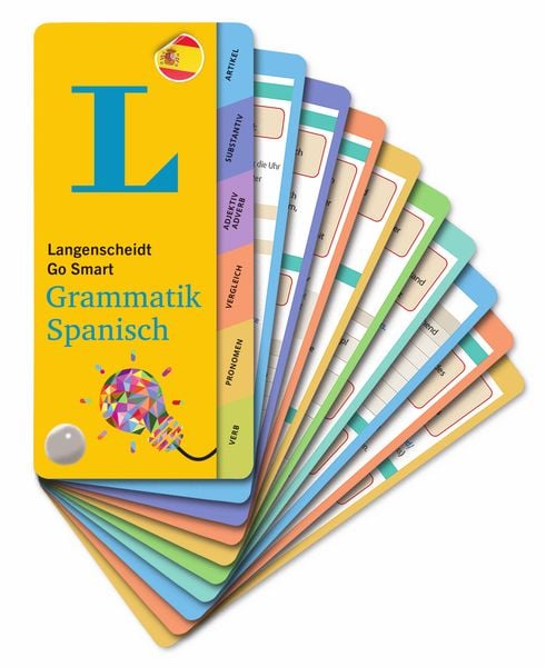 Langenscheidt Go Smart Grammatik Spanisch - Fächer, Taschenbuch von , Langenscheidt bei PONS Langenscheidt GmbH, 978-3-12-563293-6