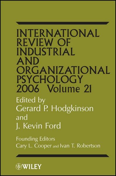 Produktbild: International Review of Industrial and Organizational Psychology 2006, Volume 21