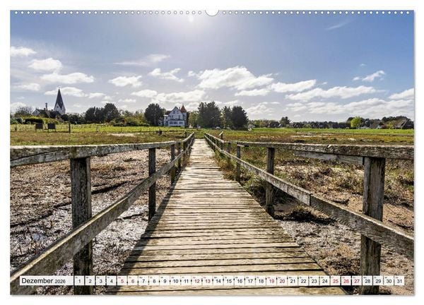 Produktbild: Inselbilder Amrum (hochwertiger Premium Wandkalender 2026 DIN A2 quer), Kunstdruck in Hochglanz
