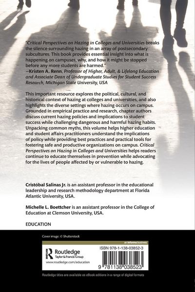 Produktbild: Critical Perspectives on Hazing in Colleges and Universities