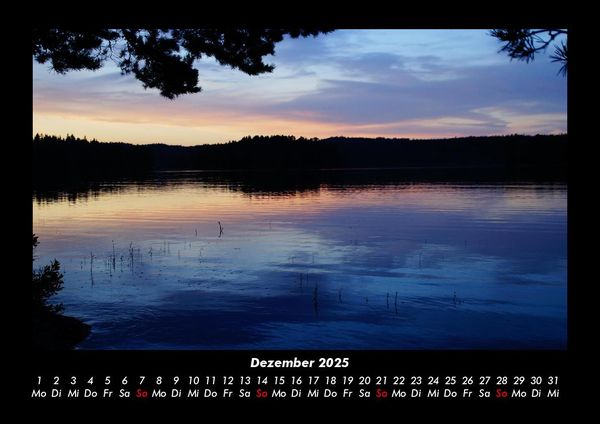 Produktbild: Seeblick 2025 Fotokalender DIN A3