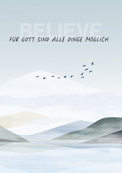 Produktbild: F&uuml;r Gott sind alle Dinge m&ouml;glich &ndash; Notizbuch