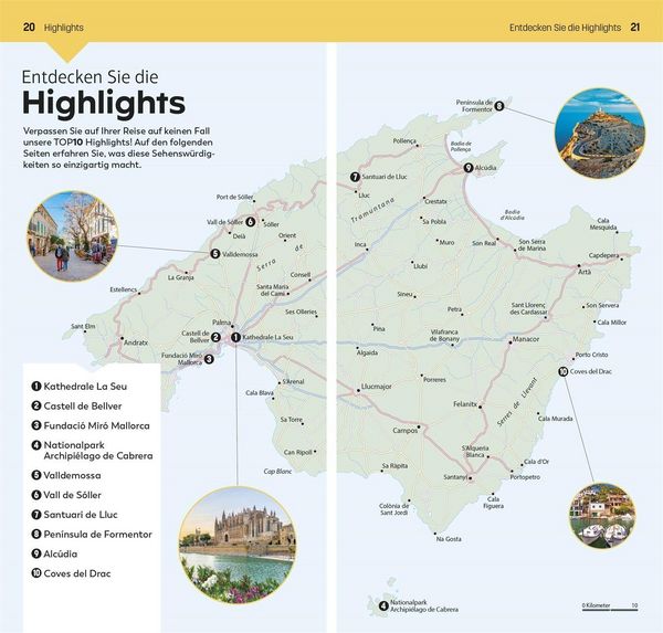 Produktbild: TOP10 Reisef&uuml;hrer Mallorca