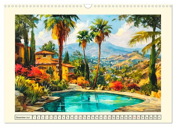 Produktbild: USA Impressionen. Zwischen Metropolen und Nationalparks (Wandkalender 2027 DIN A3 quer), CALVENDO Monatskalender