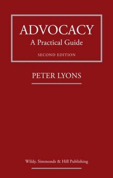 Produktbild: Advocacy: A Practical Guide