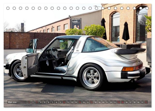 Produktbild: Ein Porsche muss es schon sein! (Tischkalender 2026 DIN A5 quer), CALVENDO Monatskalender