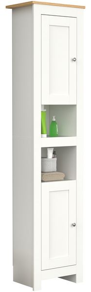 Produktbild: Holz Badm&ouml;bel Badschrank Hochschrank Regal Balusa