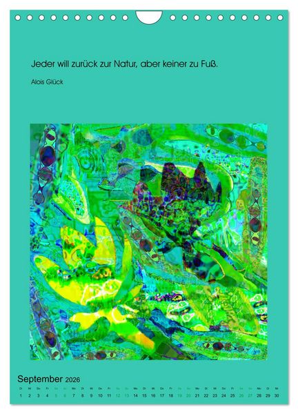 Produktbild: NaturVisionen (Wandkalender 2026 DIN A4 hoch), CALVENDO Monatskalender