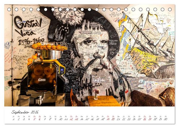 Produktbild: W&auml;nde sprechen B&auml;nde (Tischkalender 2026 DIN A5 quer), CALVENDO Monatskalender
