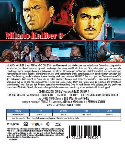 Produktbild: Milano Kaliber 9