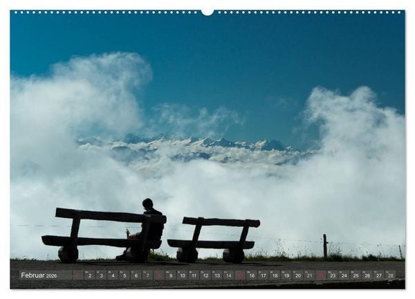 Produktbild: Der Zauber der Schweizer Berge (Wandkalender 2026 DIN A2 quer), CALVENDO Monatskalender