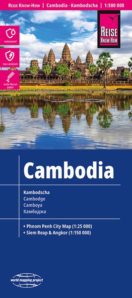 Produktbild: Reise Know-How Landkarte Kambodscha / Cambodia (1:500.000)