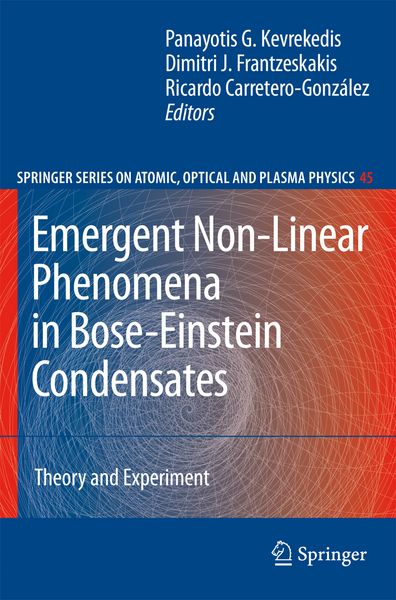 Produktbild: Emergent Nonlinear Phenomena in Bose-Einstein Condensates