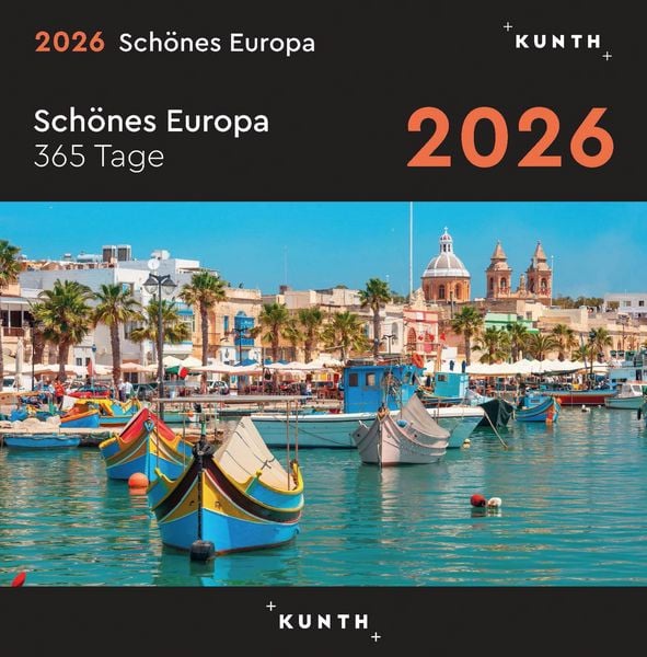 Produktbild: Schönes Europa - KUNTH 365-Tage-Abreißkalender 2026