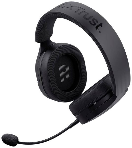 Produktbild: Trust GXT491 FAYZO Over Ear Headset Bluetooth&reg; Virtual Surround Schwarz Surround-Sound, Mikrofon-Stummschaltung, Lautst&auml;rkeregelung Gaming