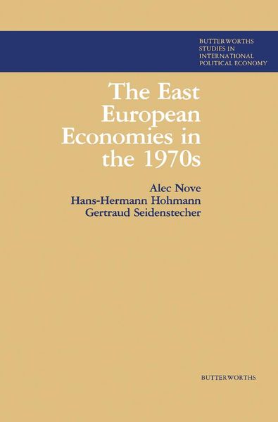Produktbild: The East European Economies in the 1970s