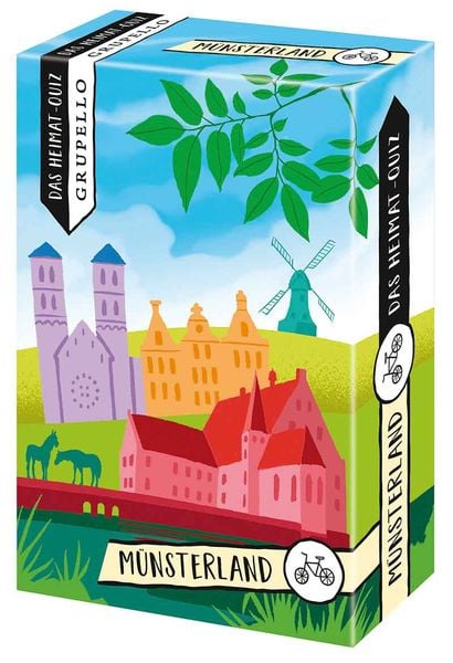 Münsterland. Das Heimat-Quiz, Gebundene Ausgabe von Jutta Küdde,Bernhard Küdde, Grupello Verlag, 978-3-89978-399-5