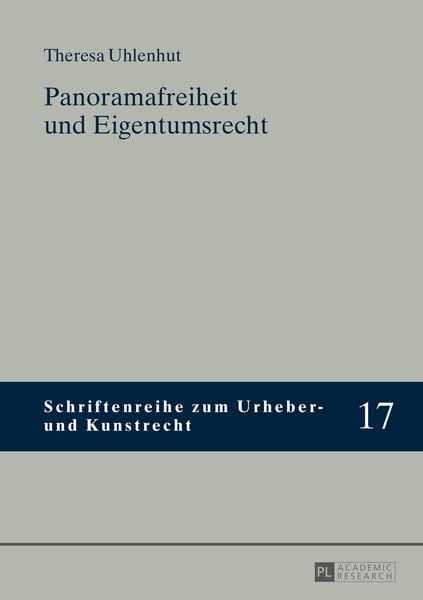 Produktbild: Panoramafreiheit und Eigentumsrecht
