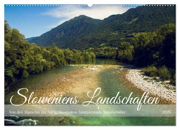 Produktbild: Slowenische Landschaften (Wandkalender 2026 DIN A2 quer), CALVENDO Monatskalender