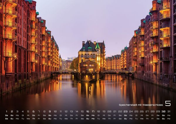 Produktbild: Hamburg - Zwischen Speicherstadt und Alster - 2027 - Kalender DIN A2