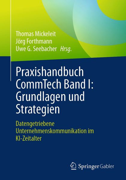 Produktbild: Praxishandbuch CommTech Band I: Grundlagen und Strategien