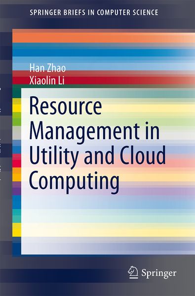 Produktbild: Resource Management in Utility and Cloud Computing