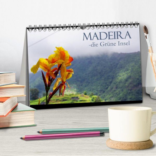 Produktbild: Madeira die Gr&uuml;ne Insel (Tischkalender 2026 DIN A5 quer), CALVENDO Monatskalender