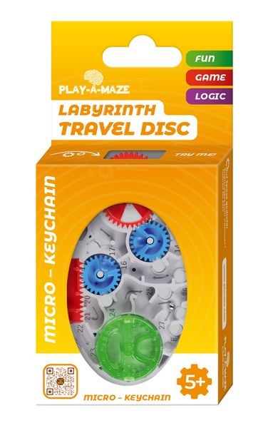 Produktbild: PLAY-A-MAZE - Labyrinth Travel Disc Micro (d,e,f)