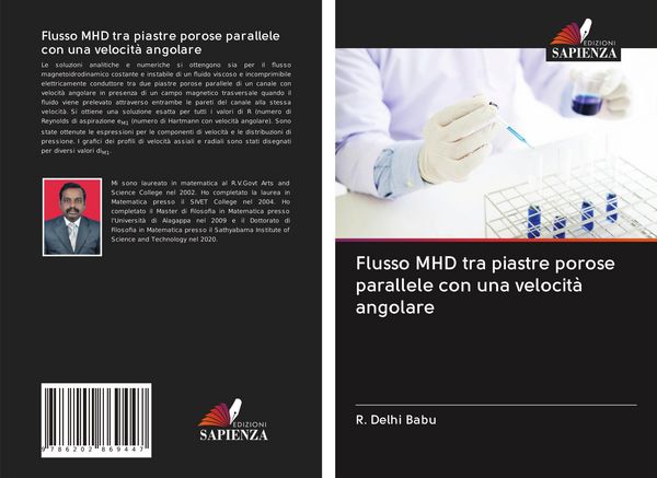 Produktbild: Flusso MHD tra piastre porose parallele con una velocit&agrave; angolare