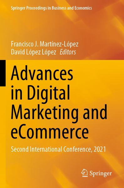 Produktbild: Advances in Digital Marketing and eCommerce