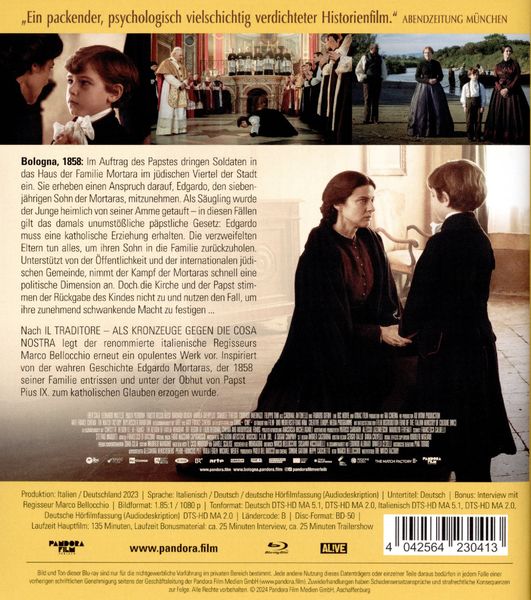 Produktbild: Die Bologna-Entf&uuml;hrung &ndash; Geraubt im Namen des Papstes (Blu-ray)