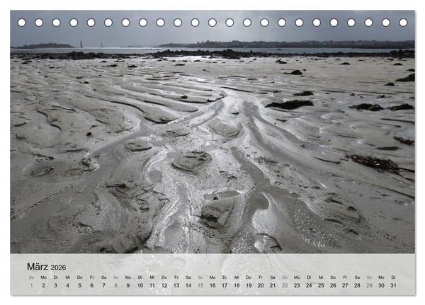 Produktbild: Bretagne - Wildnis Finist&egrave;re (Tischkalender 2026 DIN A5 quer), CALVENDO Monatskalender