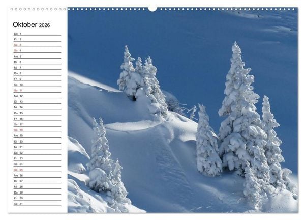 Produktbild: Winterm&auml;rchen. Landschaften im Schnee (Wandkalender 2026 DIN A2 quer), CALVENDO Monatskalender