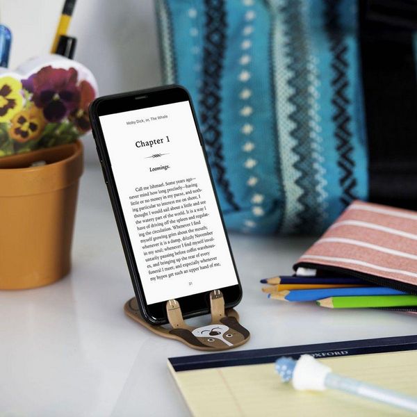 Produktbild: Flexistand Hund &ndash; Superflacher Smartphone- und Tablet-Aufsteller