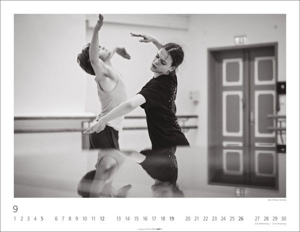 Produktbild: Ballettsaal - Stuttgarter Ballett Kalender 2027 - Stuttgarter Ballett