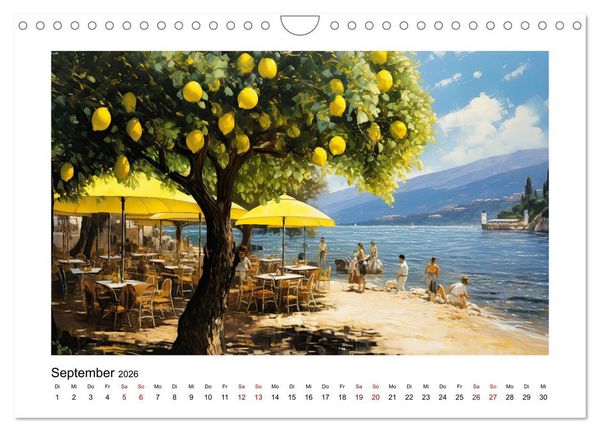 Produktbild: Lieblingssee (Wandkalender 2026 DIN A4 quer), CALVENDO Monatskalender