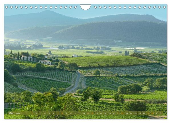 Produktbild: Provence mit allen Sinnen (Wandkalender 2026 DIN A4 quer), CALVENDO Monatskalender
