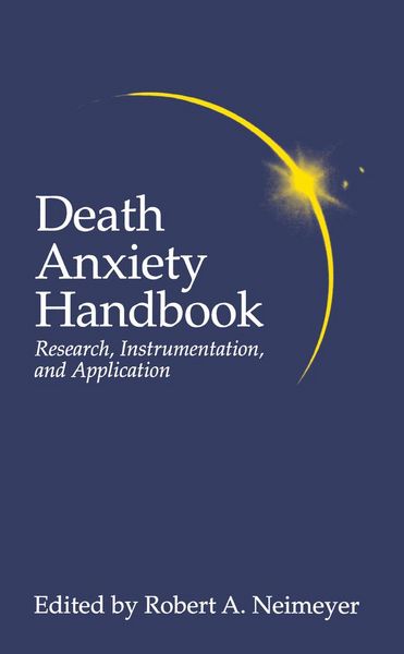 Produktbild: Death Anxiety Handbook: Research, Instrumentation, And Application