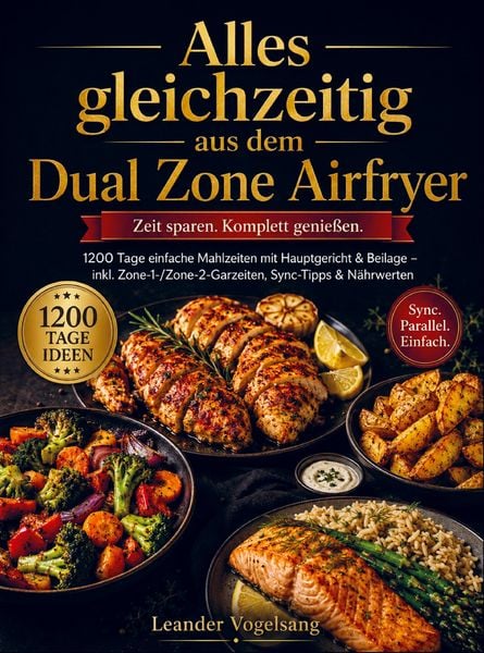 Produktbild: Alles gleichzeitig aus dem Dual Zone Airfryer