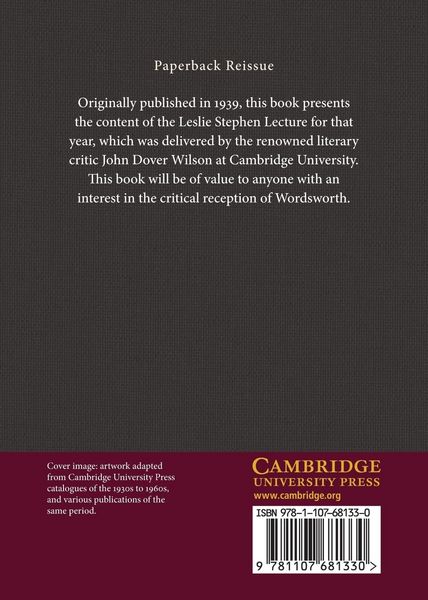 Produktbild: Leslie Stephen and Matthew Arnold as Critics of Wordsworth