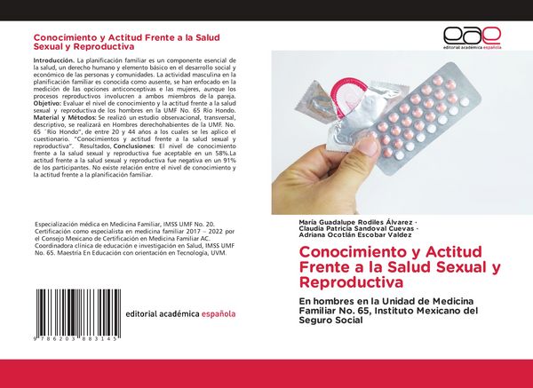 Produktbild: Conocimiento y Actitud Frente a la Salud Sexual y Reproductiva