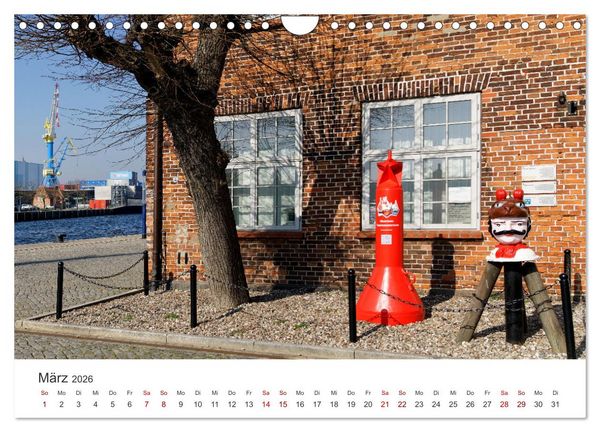 Produktbild: Unser sch&ouml;nes Wismar (Wandkalender 2026 DIN A4 quer), CALVENDO Monatskalender